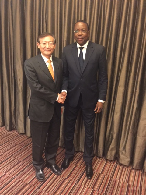 Johannesburg (Afrique du Sud): Une séance de travail réunit le Ministre des Affaires étrangères et des Sénégalais de l'Extérieur Mankeur Ndiaye et le Vice-ministre chinois des Affaires étrangères