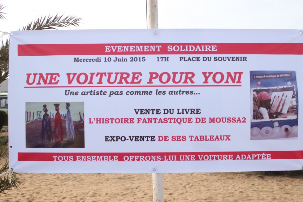 Revivez en images le lancement de l'opération "Une Voiture pour soutenir Yoni" organisée par Hulo Guillabert