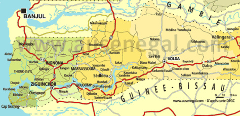 Sédhiou - Incident en zone frontière avec la Guinée-Bissau : La balade d'un gendarme sénégalais en uniforme sème la panique