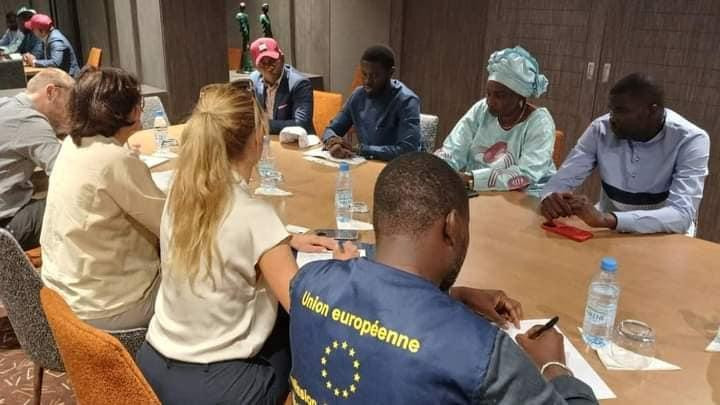 La mission d’observation de l’Union européenne rencontre Bassirou Diomaye Faye
