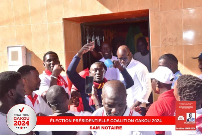 Visites de proximité, caravane : Les images de la caravane de la coalition Gakou 2024, accueillie par une foule impressionnante