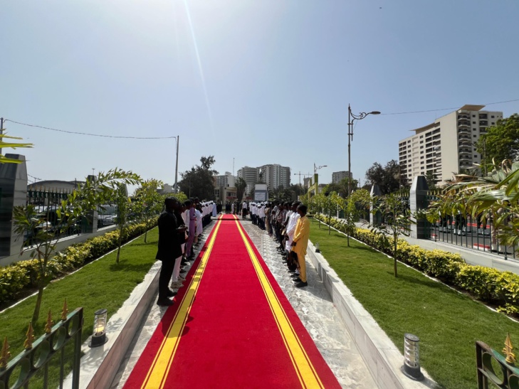 Photos: Le Président Macky Sall à l’Inauguration du Memorial Capitaine Mbaye Diagne