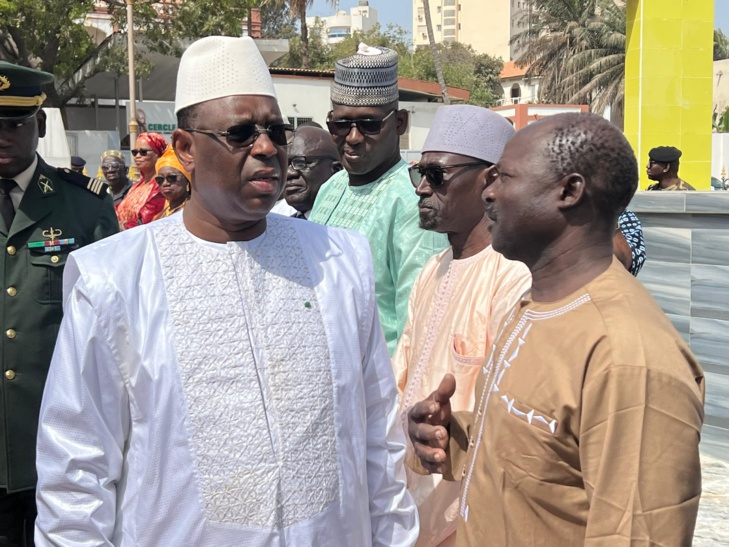 Photos: Le Président Macky Sall à l’Inauguration du Memorial Capitaine Mbaye Diagne