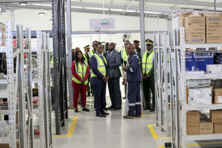 Photos-Vidéo / Le Président Macky Sall à l'inauguration du Parc spécial Photos-Vidéo / Le Président Macky Sall à l'inauguration du Parc spécial