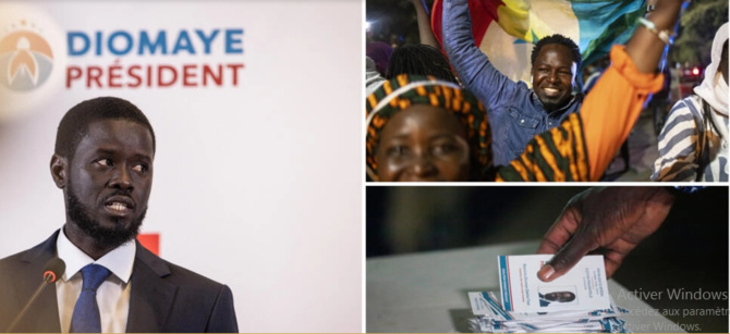 Résultats des 45 départements du Sénégal: Diomaye Faye obtient 2 millions 190.632 de voix, soit 54,15%