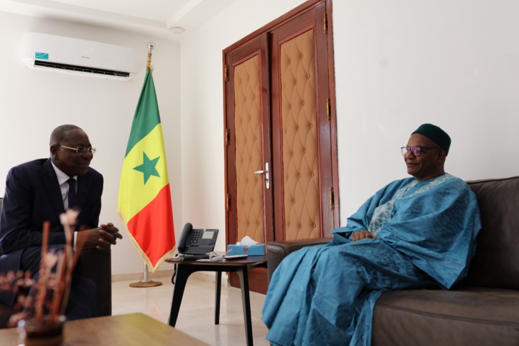 Photos : Les audiences du Ministre des Affaires Étrangères et des Sénégalais de l’Extérieur, Son Excellence Mankeur Ndiaye, ce jeudi