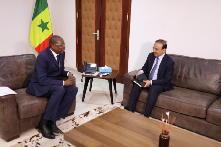 Photos: Les audiences du Ministre des Affaires Étrangères et des Sénégalais de l’Extérieur, Son Excellence Mankeur Ndiaye, ce jeudi