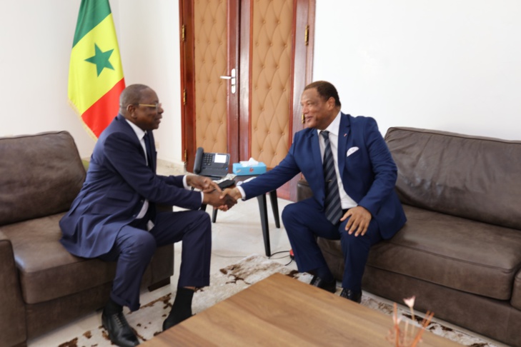 Photos : Les audiences du Ministre des Affaires Étrangères et des Sénégalais de l’Extérieur, Son Excellence Mankeur Ndiaye, ce jeudi