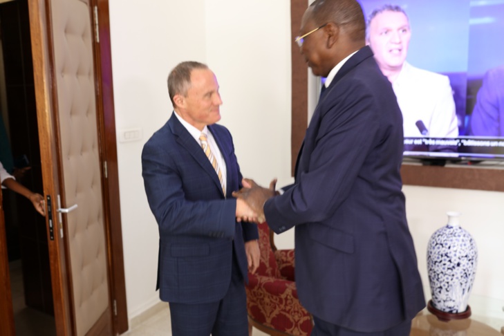 Photos : Les audiences du Ministre des Affaires Étrangères et des Sénégalais de l’Extérieur, Son Excellence Mankeur Ndiaye, ce jeudi