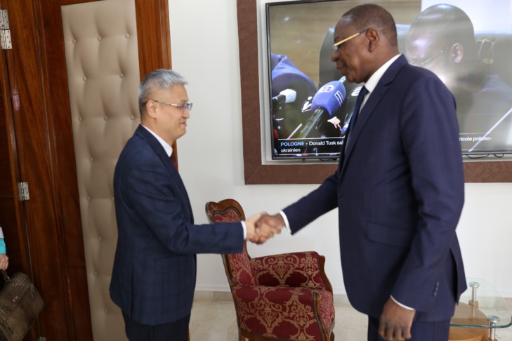 Photos : Les audiences du Ministre des Affaires Étrangères et des Sénégalais de l’Extérieur, Son Excellence Mankeur Ndiaye, ce jeudi