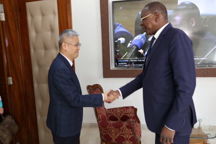 Photos: Les audiences du Ministre des Affaires Étrangères et des Sénégalais de l’Extérieur, Son Excellence Mankeur Ndiaye, ce jeudi