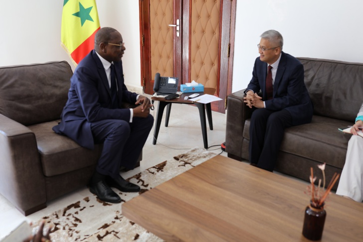 Photos : Les audiences du Ministre des Affaires Étrangères et des Sénégalais de l’Extérieur, Son Excellence Mankeur Ndiaye, ce jeudi