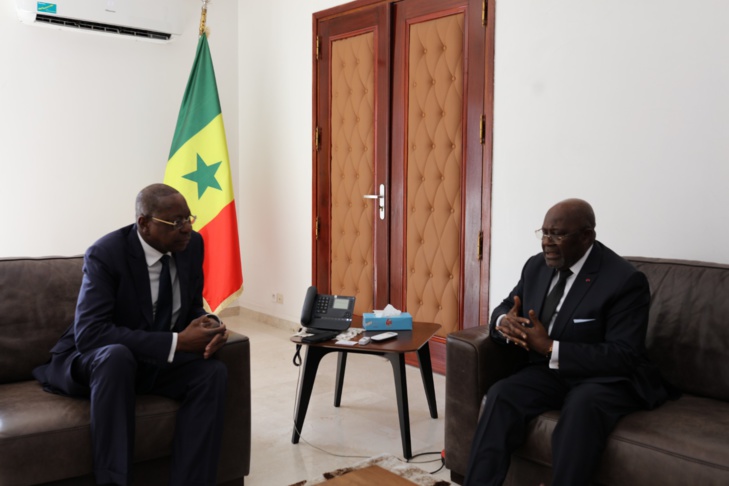 Photos : Les audiences du Ministre des Affaires Étrangères et des Sénégalais de l’Extérieur, Son Excellence Mankeur Ndiaye, ce jeudi