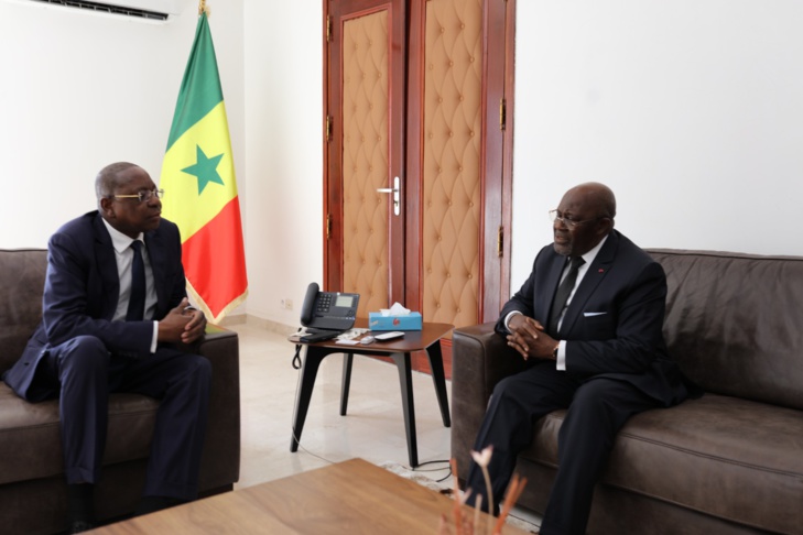 Photos : Les audiences du Ministre des Affaires Étrangères et des Sénégalais de l’Extérieur, Son Excellence Mankeur Ndiaye, ce jeudi
