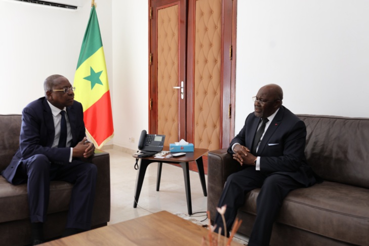 Photos: Les audiences du Ministre des Affaires Étrangères et des Sénégalais de l’Extérieur, Son Excellence Mankeur Ndiaye, ce jeudi