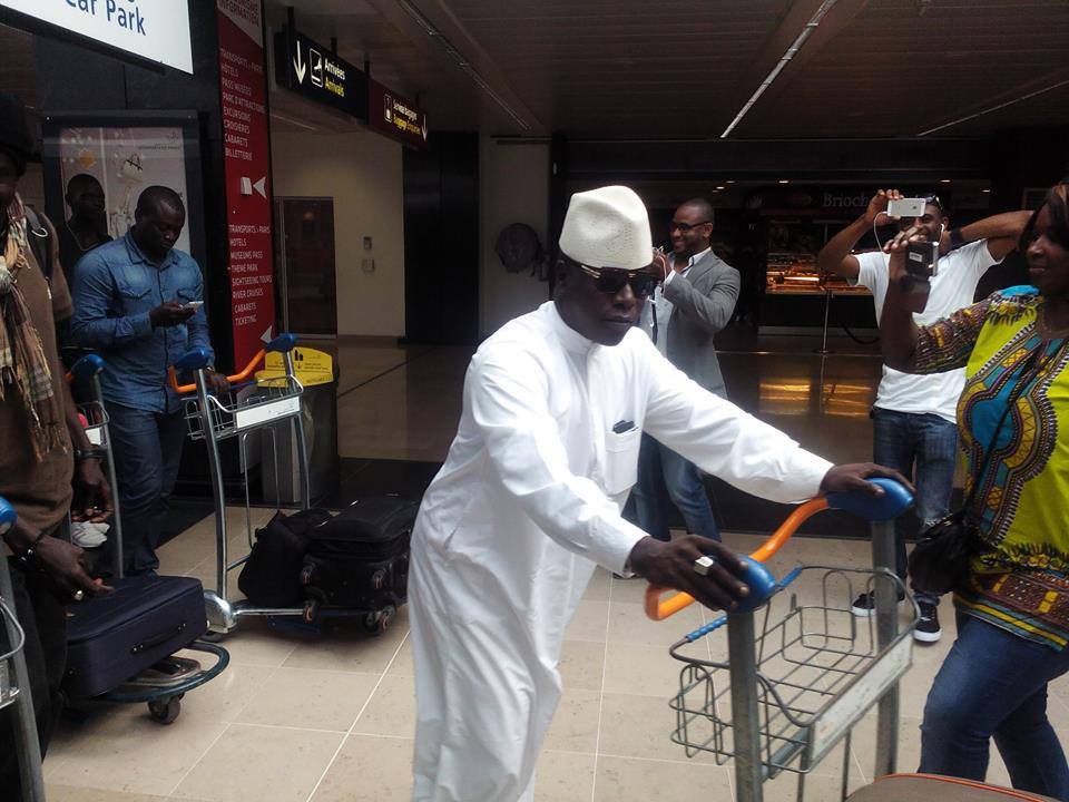 Arrivée de Kouthia et Ndiaye à Paris