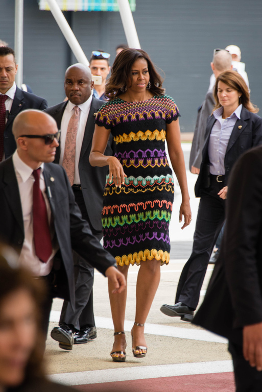 Michelle Obama lookée et diplomate