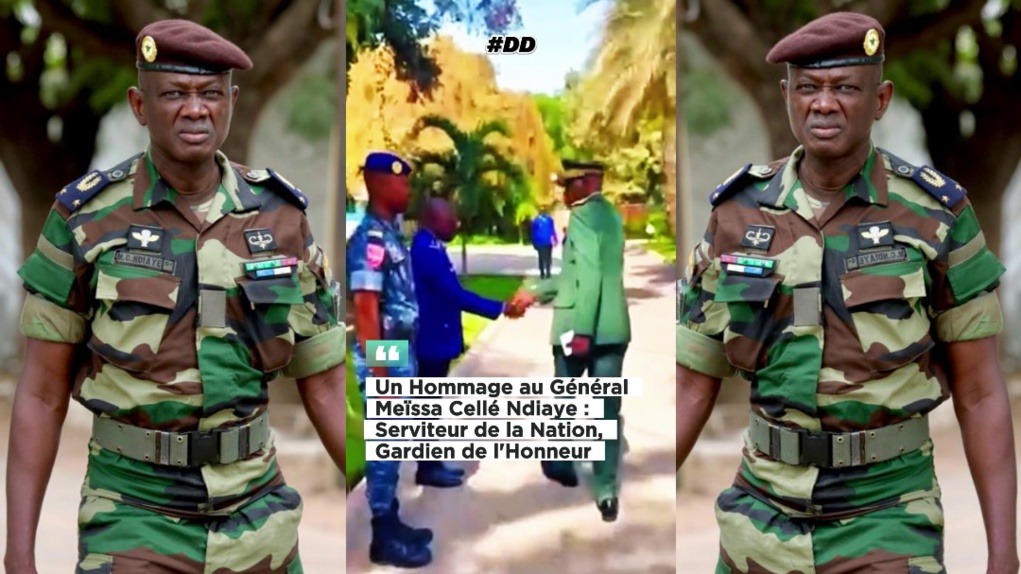 Un Hommage au Général Meïssa Cellé Ndiaye : Serviteur de la Nation, Gardien de l'Honneur