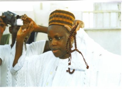 Ziarra de Baye Mamour Insa Diop au mausolée de Baye Niass
