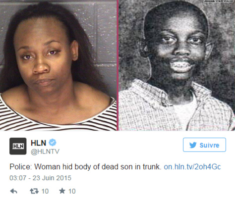 Elle roulait depuis 11 ans avec le cadavre de son fils disparu dans son coffre