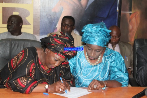 Aminata Touré et Aminata Tall en toute complicité 