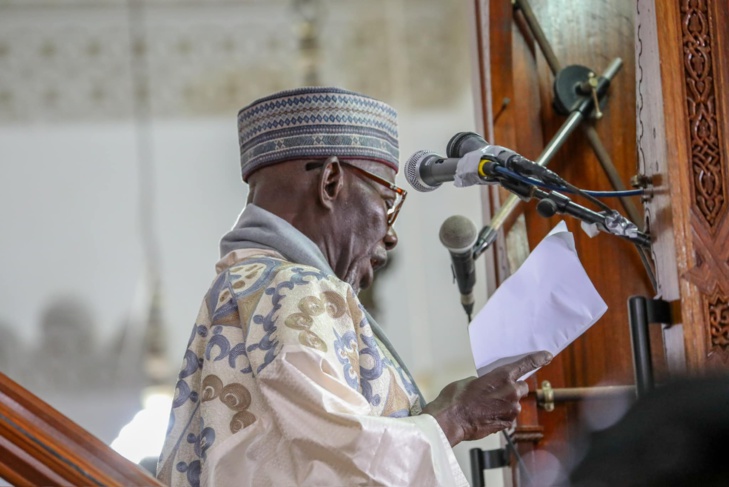  Photos/ Prière de l'Aïd El-Fitr: Le Chef de l'État Bassirou Diomaye Diakhar Faye invite tout le peuple sénégalais à préserver cette stabilité enviée par le monde entier