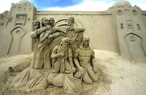 15 sculptures sur sable parmi les plus extraordinaires au monde ! Le travail des artistes est juste prodigieux...