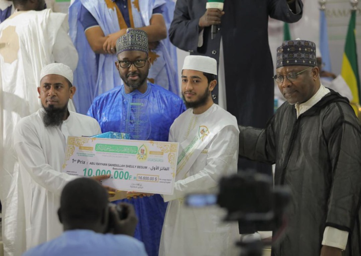 Kaolack: Le Grand prix international Cheikh Ibrahim Niass pour le récital du Saint Coran, remporté par le Bangladesh