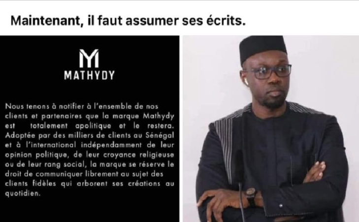 Post de Idrissa Niane : Oui, On Assume Ces Écrits !