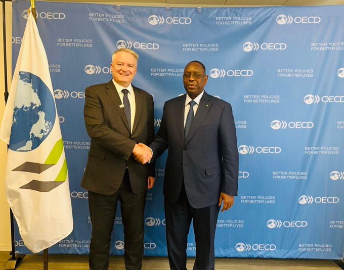 Mission 4 P: Macky Sall s’est entretenu avec M. Mathias Corman, Secrétaire général de l’OCDE, ce mercredi 17 avril Mission 4 P: Macky Sall s’est entretenu avec M. Mathias Corman, Secrétaire général de l’OCDE, ce mercredi 17 avril