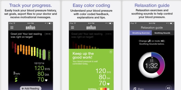 Braun Healthy Heart, une application pour surveiller sa santé et sa tension artérielle
