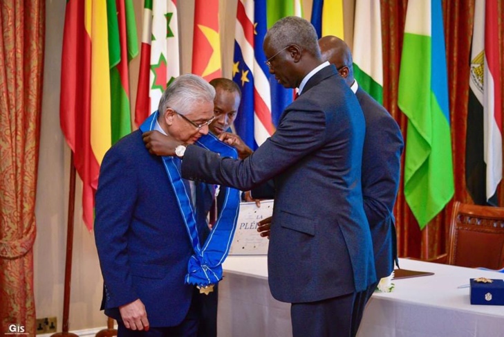 Photos: Cérémonies de remise de l’insigne de la Pléiade au PM mauricien et d’ouverture de la 15e CDP, à Balaclava, Republique de Maurice