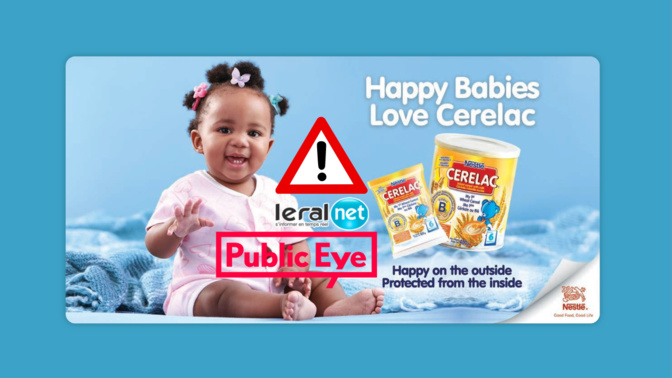 Nestlé et Cérelac: Des sucres cachés dans les produits pour bébés, en Afrique ?
