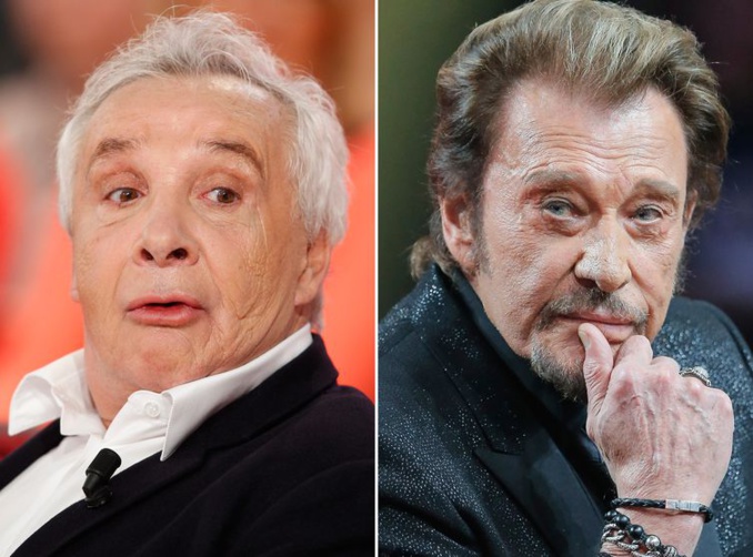 Johnny Hally­day ne voit plus Michel Sardou parce qu’ il « l’en­nuie »