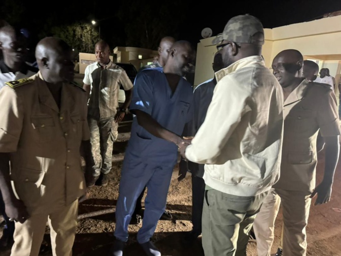 Accident à Koungueul : Le ministre El Malick Ndiaye au chevet des victimes (Photos)