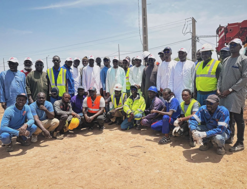 Visite du Secrétaire général de la Sénélec, M. Papa Toby Gaye, à Médina Gounass, en prélude au Daaka 2024