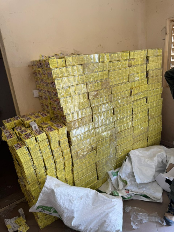 Mbodiène : La Douane intercepte deux pirogues chargées de faux médicaments et de cuisses de poulets impropres à l’alimentation