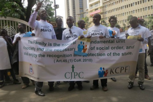 Manifestations anti gay à Nairobi