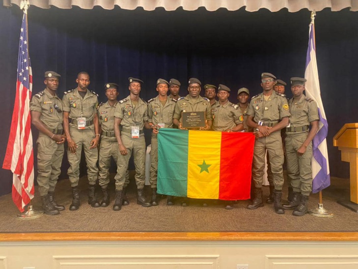 Mock Prison Riot 2024: La Direction générale de l’Administration pénitentiaire du Sénégal, remporte fièrement la première place du parcours collectif d’obstacles