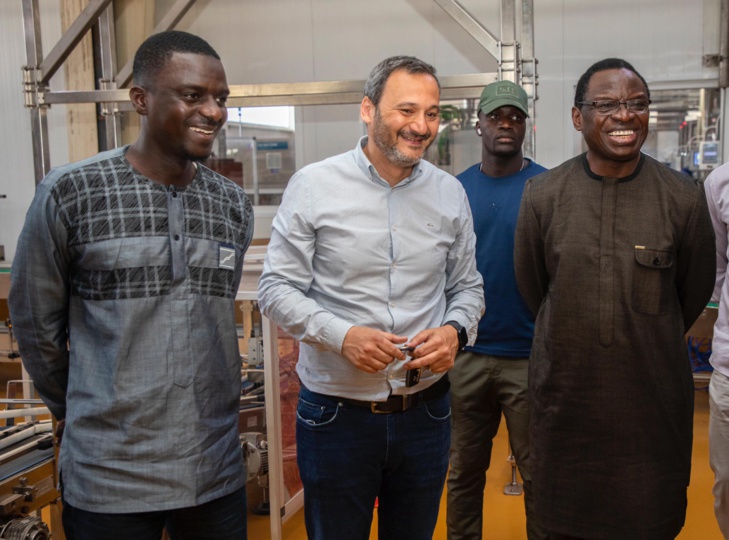 Photos/ PATISEN: Visite de Dr Serigne Guèye Diop, Ministres de l'industrie et du Commerce et Ibrahima Thiam, Ministre Secrétaire d'État pour le développement des PME-PMI