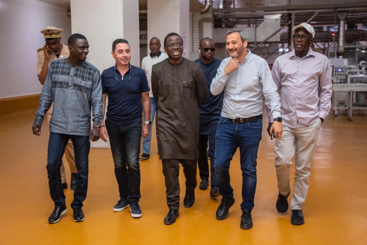 Photos/ PATISEN: Visite de Dr Serigne Guèye Diop, Ministres de l'industrie et du Commerce et Ibrahima Thiam, Ministre Secrétaire d'État pour le développement des PME-PMI