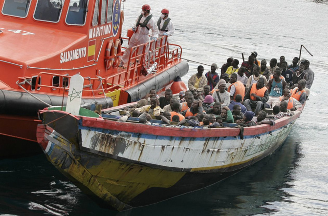 Vague de migrants : Près de 400 personnes venant du Sénégal, arrivées hier en Espagne