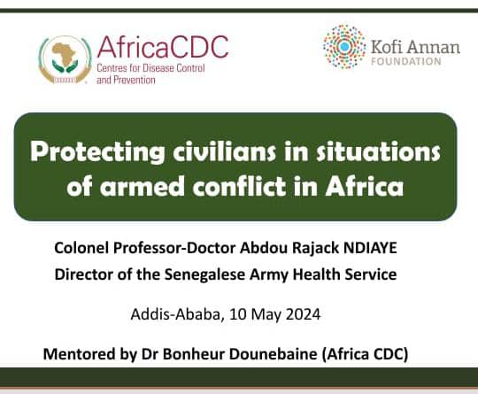 Kofi Annan Global Health Leadership Program : Médecin-Colonel Abdou Rajack Ndiaye, Directeur du Service de santé des Armées sénégalaises, distingué Kofi Annan Global Health Leadership Program : Médecin-Colonel Abdou Rajack Ndiaye, Directeur du Service de santé des Armées sénégalaises, distingué