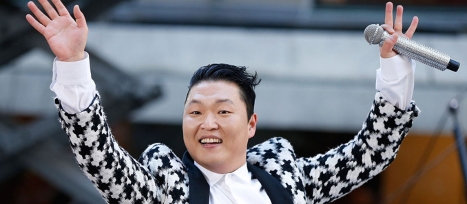 Psy, victime d’un acci­dent de voiture