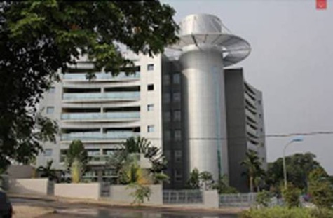 Un bâtiment en Guinée équatoriale qui porte le nom de la fille aînée de Hassan Hachem, Soraya.