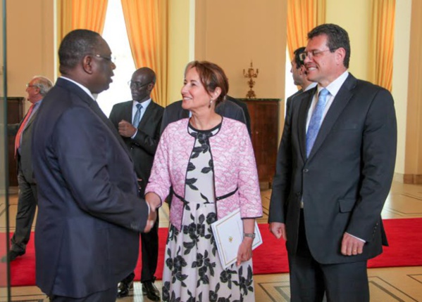 Macky Sall présente à Ségolène royal son approche du développement durable
