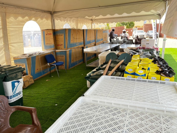 Photos / Mbour : Promovilles remet un lot de matériels aux 200 groupements de femmes de la Commune