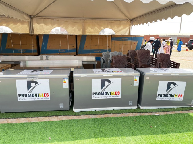 Photos / Mbour : Promovilles remet un lot de matériels aux 200 groupements de femmes de la Commune