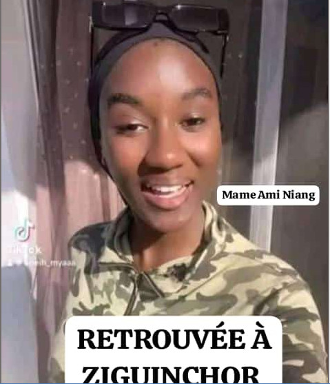 Retrouvée à Ziguinchor: Amy Niang se trouve présentement au Commissariat central