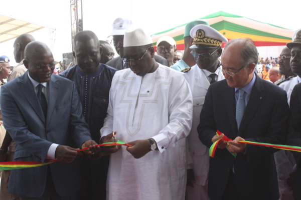 Fatick : Macky Sall inaugure le Port de Foundiougne-Ndakhonga